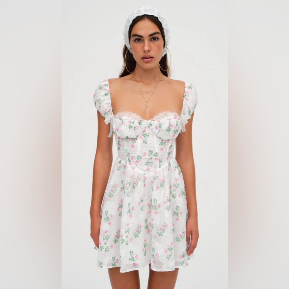 For Love & Lemons Remi Mini Dress